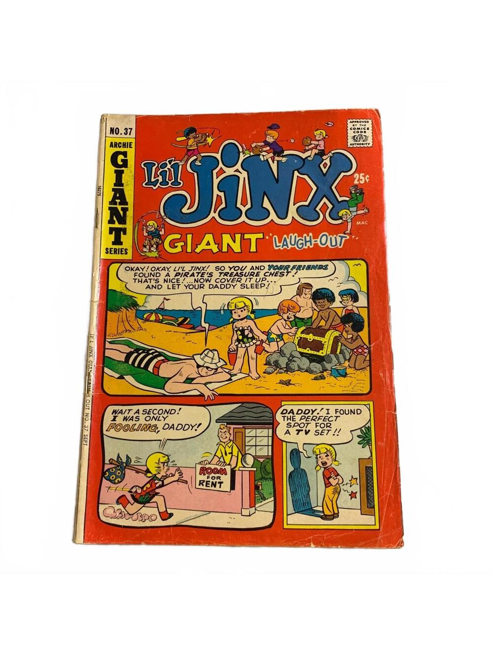 Li’l Jinx Giant Laugh-Out #37 Archie Giant Series Vintage Comic Book